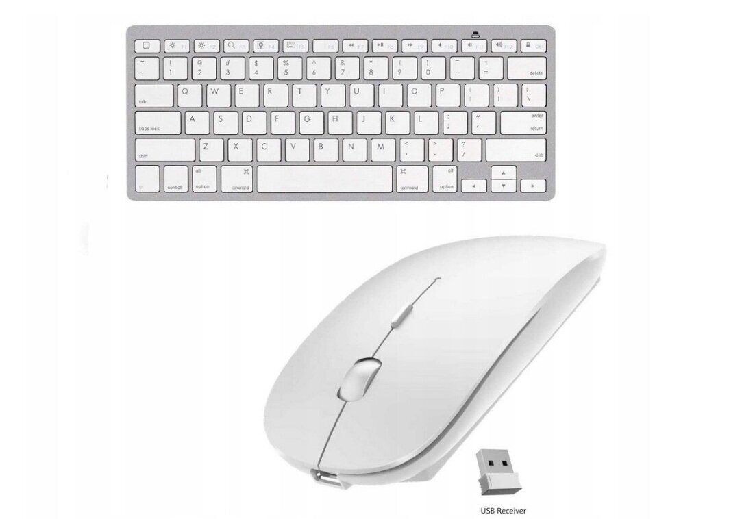 Wireless Keyboard Set цена и информация | Klaviatūros | pigu.lt