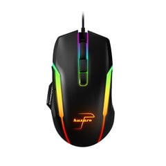 Huzaro Shot 3.0 Gaming Mouse, juoda kaina ir informacija | Pelės | pigu.lt