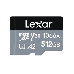 Lexar Pro 1066X UHS-I MicroSDXC kaina ir informacija | Atminties kortelės fotoaparatams, kameroms | pigu.lt