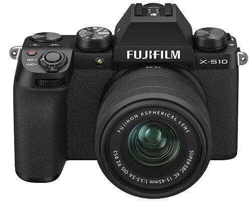 Fujifilm X-S10 + XC 15-45mm juodas цена и информация | Skaitmeniniai fotoaparatai | pigu.lt