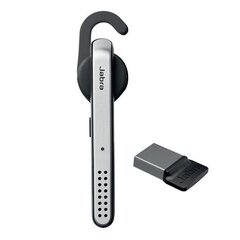 Гарнитура Jabra Stealth UC Bluetooth, черный/серебристый цена и информация | Беспроводная гарнитура | pigu.lt