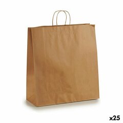 Бумажный пакет Fama 31 x 11 x 42 cm С ручками Темно-зеленый 125 g/m² (25 штук) цена и информация | Товары для упаковки подарков | pigu.lt