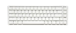 Mechaninė klaviatūra Ducky One 3 Pure White SF 65%, Hotswap Cherry MX Blue, RGB, PBT klaviatūros dangteliai цена и информация | Клавиатуры | pigu.lt