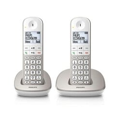 Philips XL4902S, sidabrinis kaina ir informacija | Stacionarūs telefonai | pigu.lt