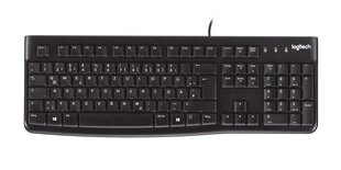 Logitech K120DE kaina ir informacija | Klaviatūros | pigu.lt