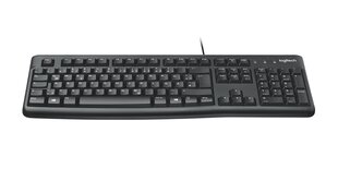 Logitech K120DE kaina ir informacija | Klaviatūros | pigu.lt