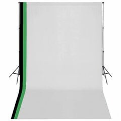 Fotostudijos komplektas, 3x5m kaina ir informacija | Fotografijos apšvietimo įranga | pigu.lt