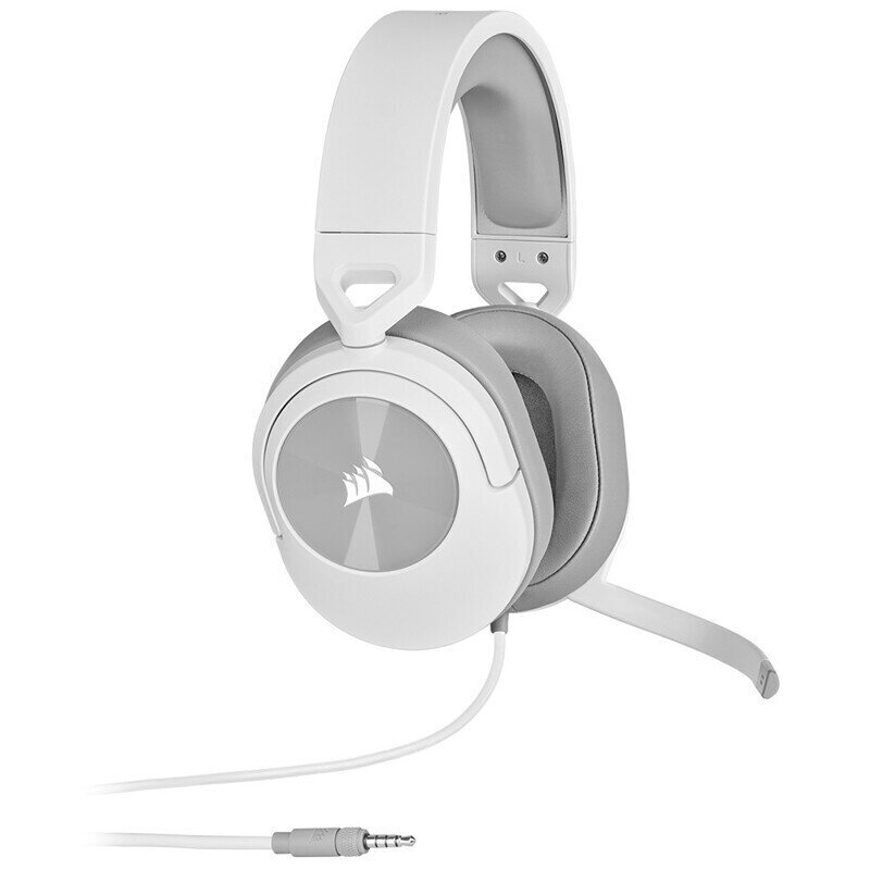 Corsair HS55 Stereo, White kaina ir informacija | Ausinės | pigu.lt