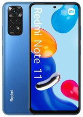 Телефон Xiaomi Redmi Note 11, 64 ГБ, Dual SIM, Twilight Blue цена и информация | Мобильные телефоны | pigu.lt