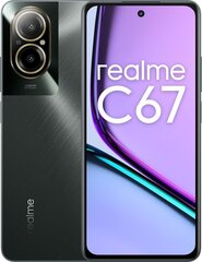 Realme C67 6/128GB DS 4G Black kaina ir informacija | Mobilieji telefonai | pigu.lt