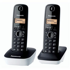 Panasonic Corp. KX-TG1612, juodas kaina ir informacija | Stacionarūs telefonai | pigu.lt