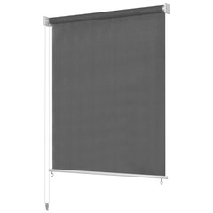 Lauko roletas 220x230cm, pilka цена и информация | Рулонные шторы | pigu.lt