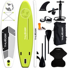 Pripučiama lenta Sup Thunder Planet Lime 320 цена и информация | SUP доски, водные лыжи, водные аттракционы | pigu.lt