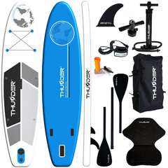 Pripučiama lenta Sup Thunder Planet Blue 320 цена и информация | SUP доски, водные лыжи, водные аттракционы | pigu.lt