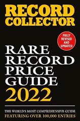Rare Record Price Guide 2022 New edition kaina ir informacija | Knygos apie meną | pigu.lt