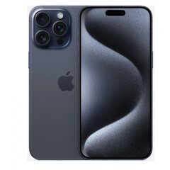 Apple iPhone 15 Pro Max 17 cm (6.7") Dviguba SIM jungtis iOS 17 5G C tipo USB 512 GB Titanas, Mėlyna цена и информация | Мобильные телефоны | pigu.lt