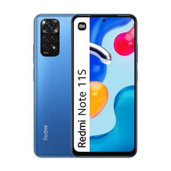 Xiaomi Redmi Note 11S 6,4" Octa Core 6 GB RAM 64 GB Blue kaina ir informacija | Mobilieji telefonai | pigu.lt