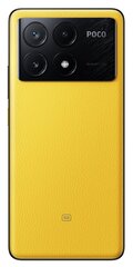 Poco X6 Pro 5G 8/256 MZB0FUTEU Yellow цена и информация | Мобильные телефоны | pigu.lt