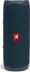 JBL Flip 5, синий цена и информация | Аудиоколонки | pigu.lt