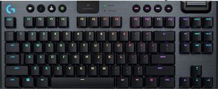 Игровая клавиатураLogitech G915 TKL Tactile, черная цена и информация | Клавиатуры | pigu.lt