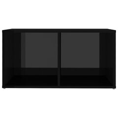 Televizoriaus spintelė, juoda, 72x35x36,5 cm цена и информация | Тумбы под телевизор | pigu.lt