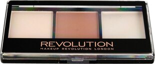 Палетка для контуринга лица Makeup Revolution № 02 Lightening Contour цена и информация | Пудры, базы под макияж | pigu.lt