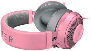 Razer Kraken Wired Stereo Quartz Pink Edition kaina ir informacija | Ausinės | pigu.lt