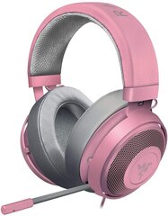 Razer Kraken Wired Stereo Quartz Pink Edition kaina ir informacija | Ausinės | pigu.lt