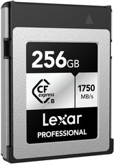 Карта памяти Lexar CFexpress 256GB Professional R1750/W1000 цена и информация | Карты памяти для телефонов | pigu.lt