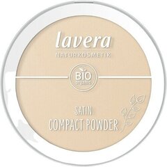 Kompaktinė pudra Lavera Satin Compact Powder Light 01, 9,5 g цена и информация | Пудры, базы под макияж | pigu.lt