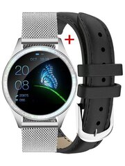 G. Rossi Beauty &amp; Fit 2 G.RSWBF2-3C1-2 Silver + Black цена и информация | Смарт-часы (smartwatch) | pigu.lt