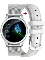 G. Rossi Beauty &amp; Fit 2 G.RSWBF2-3C1-1 Silver + White цена и информация | Смарт-часы (smartwatch) | pigu.lt