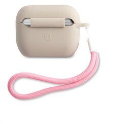 Guess GUACAPLSVSGP Vintage Silicone dėklas Airpods Pro kaina ir informacija | Išmanioji technika ir priedai | pigu.lt