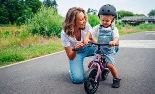 Vaikiškas apsauginis šalmas MoMi Mimi, rožinis цена и информация | Шлемы | pigu.lt