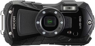 Ricoh WG-80, черный цена и информация | Цифровые фотоаппараты | pigu.lt