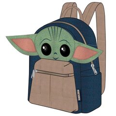 Kuprinė Žvaigždžių karai The Mandalorian Yoda, 22 cm kaina ir informacija | Kuprinės ir krepšiai | pigu.lt