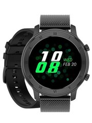 Pacific 17 Steel Black + Black kaina ir informacija | Išmanieji laikrodžiai (smartwatch) | pigu.lt