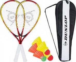 Dunlop Speedminton бадминтон комплект 762091, желтый/красный цена и информация | Бадминтон | pigu.lt