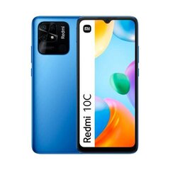 Xiaomi Redmi 10C Dual SIM 4/128GB,MZB0B2OEU Ocean Blue. kaina ir informacija | Mobilieji telefonai | pigu.lt