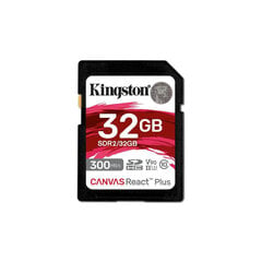 Карта памяти микро-SD с адаптером Kingston SDR2/32GB 32 GB 8K Ultra HD SDXC UHS-II цена и информация | Карты памяти для телефонов | pigu.lt