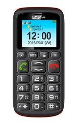 Maxcom MM428BB, ENG, Black kaina ir informacija | Mobilieji telefonai | pigu.lt