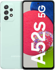Samsung Galaxy A52s 5G, 128GB, Dual SIM Awesome Mint kaina ir informacija | Mobilieji telefonai | pigu.lt