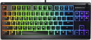 Клавиатура SteelSeries Apex 3 TKL (US) цена и информация | Клавиатуры | pigu.lt