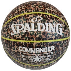 Spalding Commander krepšinio kamuolys цена и информация | Баскетбольные мячи | pigu.lt