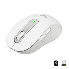 Logitech M650, balta kaina ir informacija | Pelės | pigu.lt