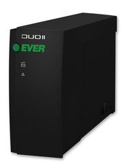 Ever 1000VA UPS Duo II Pro kaina ir informacija | Nepertraukiamo maitinimo šaltiniai (UPS) | pigu.lt