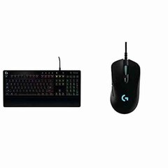 Žaidimų klaviatūra Logitech Prodigy G213 USB 2.0 RGB kaina ir informacija | Klaviatūros | pigu.lt