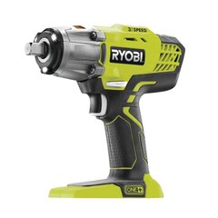 Аккумуляторный гайковерт Ryobi One+ R18IW3-0, 18В цена и информация | Шуруповерты, дрели | pigu.lt