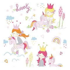 Лист столешницы Cool Kids Lovely (160 x 270 cm) (80/90 кровать) цена и информация | Простыни | pigu.lt