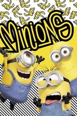 Pledas Minions, 100 x 150 cm kaina ir informacija | Lovatiesės ir pledai | pigu.lt